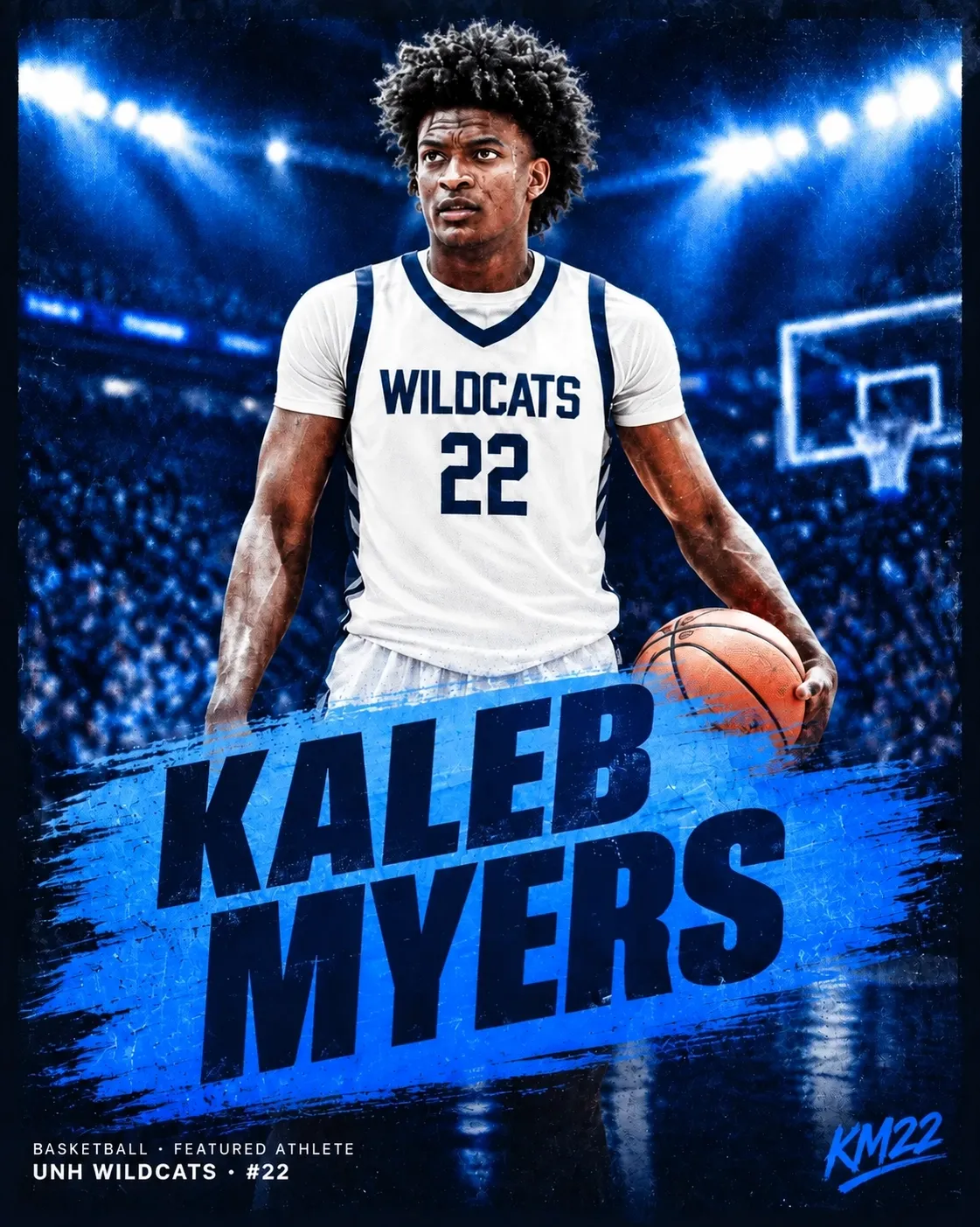 Kaleb Myers, basketball player featured in Roc Street artwork