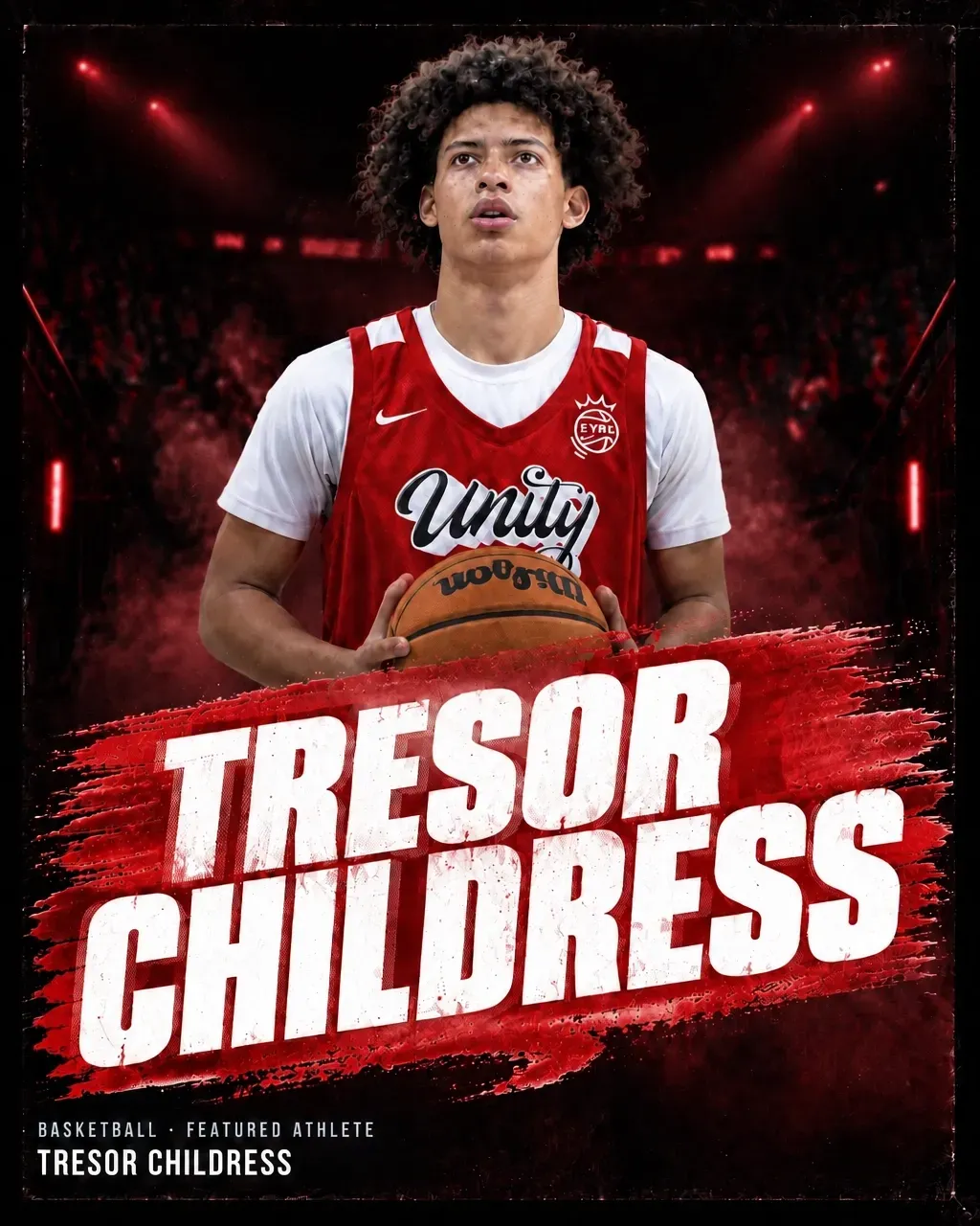 Tresor Childress, basketball player featured in Roc Street artwork